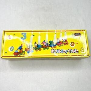 Dreoni Giocattoli Firenze Wooden Birthday Train Decoration